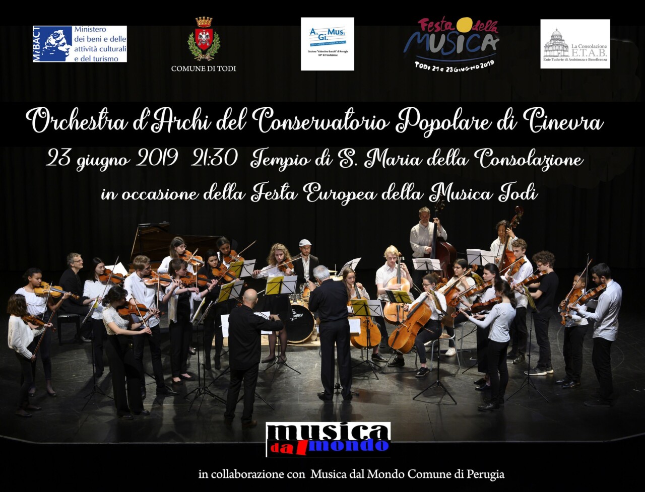 Tam Tam Todi Ultime Notizie.Festa Della Musica A Todi Concerto Finale Il 23 Giugno Alla Consolazione